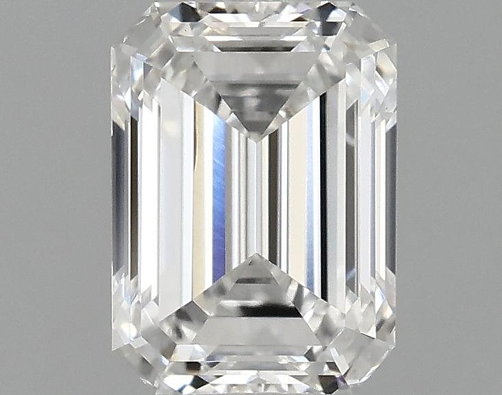 1.1 Carat Emerald Shaped Excellent Cut VVS2 IGI Certified Lab Grown Diamond