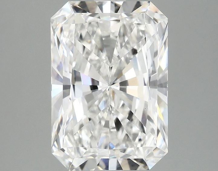 3.79 Carat Radiant Shaped Ideal Cut VVS2 IGI Certified Lab Grown Diamond