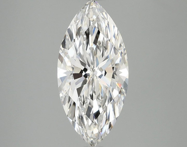 2.99 Carat Marquise Shaped Excellent Cut VVS2 IGI Certified Lab Grown Diamond