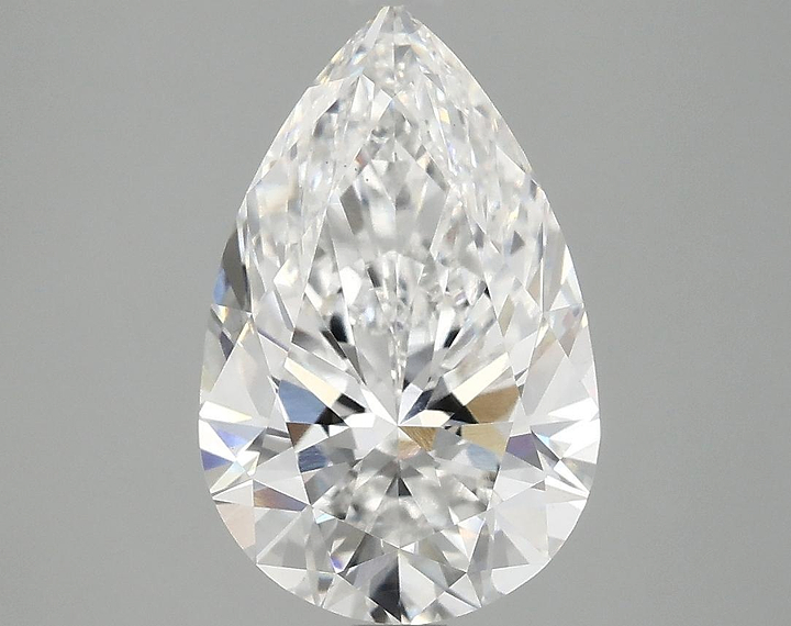 3.1 Carat Pear Shaped Ideal Cut VS1 IGI Certified Lab Grown Diamond
