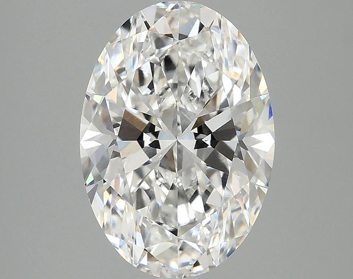 3.08 Carat Oval Shaped Ideal Cut VVS2 IGI Certified Lab Grown Diamond