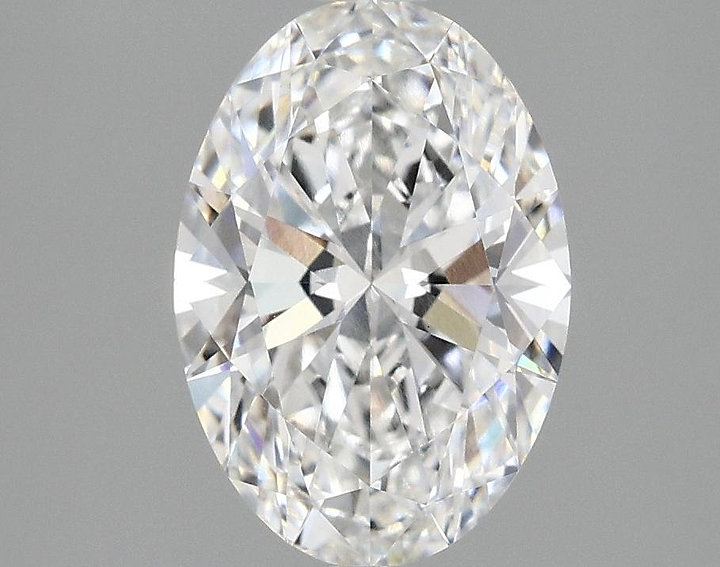 2.05 Carat Oval Shaped Ideal Cut VVS2 IGI Certified Lab Grown Diamond