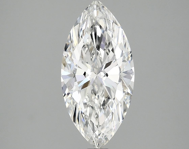 2.01 Carat Marquise Shaped Excellent Cut VS2 IGI Certified Lab Grown Diamond