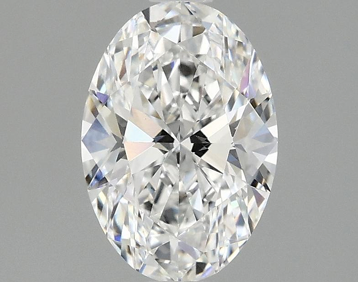 1.5 Carat Oval Shaped Ideal Cut VVS2 IGI Certified Lab Grown Diamond