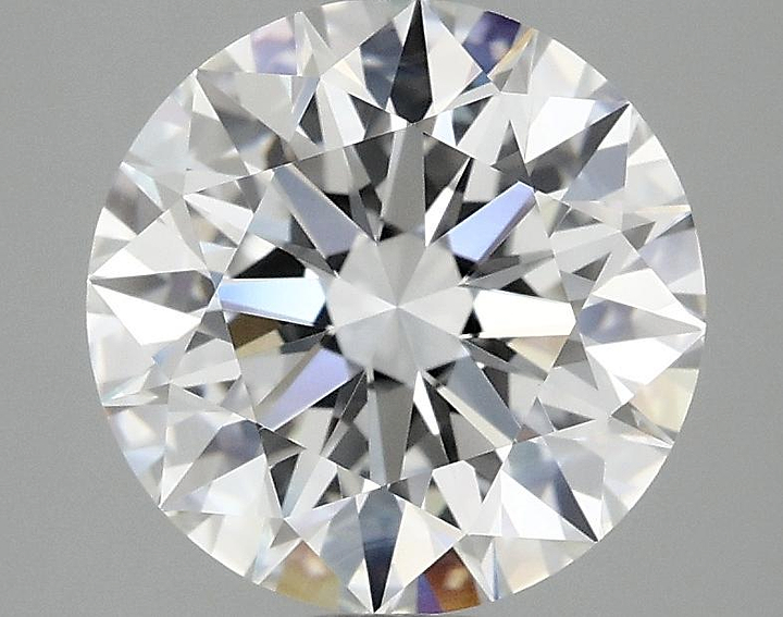 3.1 Carat Round Shaped Excellent Cut VVS2 IGI Certified Lab Grown Diamond