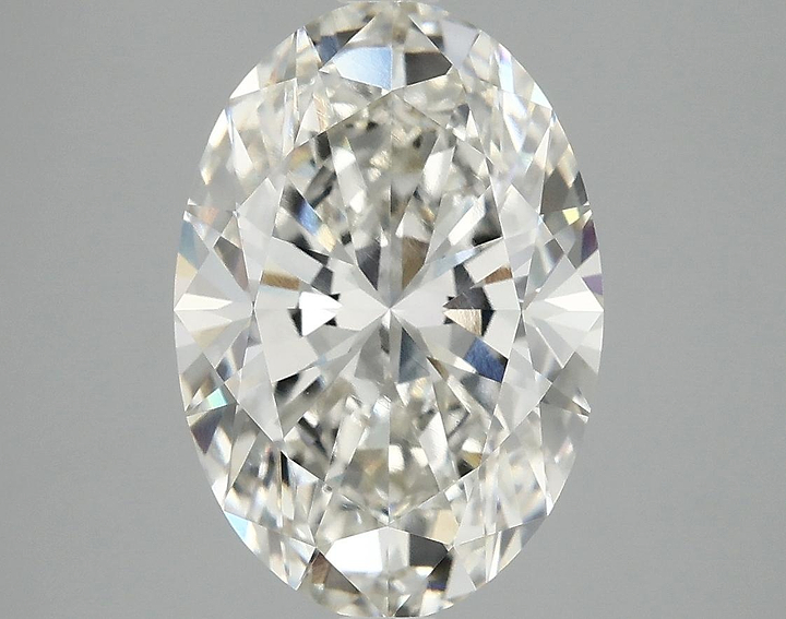 4.1 Carat Oval Shaped Ideal Cut VVS2 IGI Certified Lab Grown Diamond