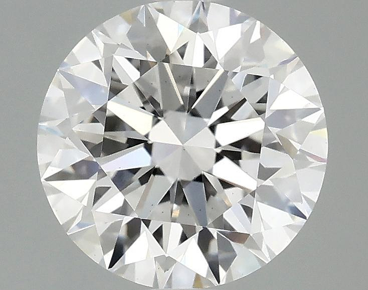 2.1 Carat Round Shaped Excellent Cut VS2 IGI Certified Lab Grown Diamond