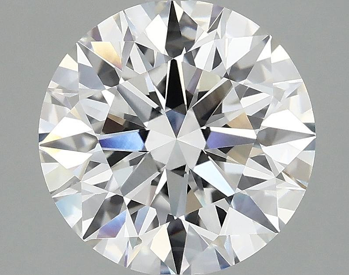3.01 Carat Round Shaped Ideal Cut VVS2 IGI Certified Lab Grown Diamond