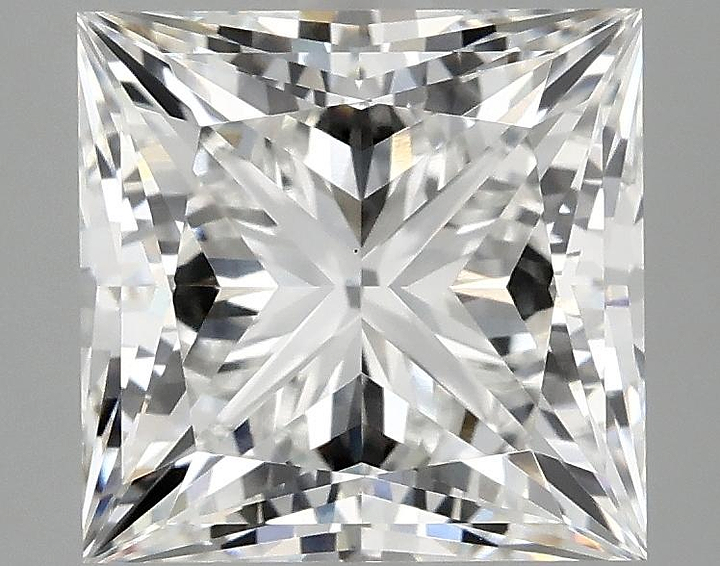 4.14 Carat Princess Shaped Ideal Cut VS1 IGI Certified Lab Grown Diamond
