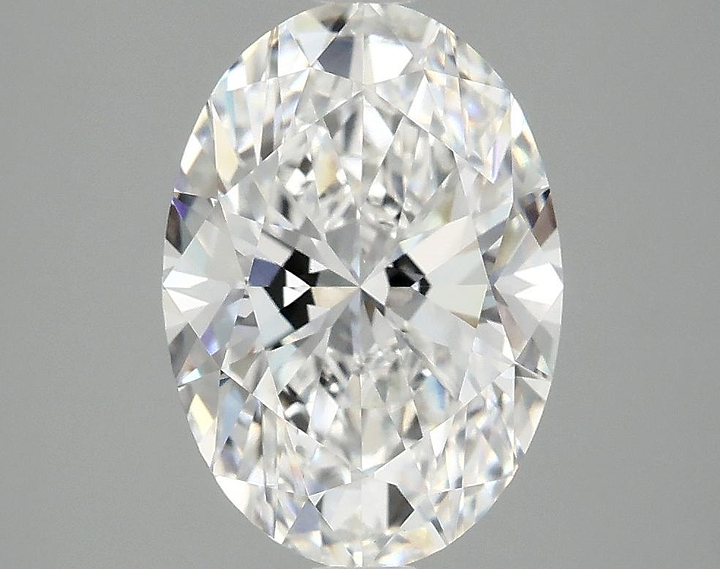 3.06 Carat Oval Shaped Ideal Cut VVS2 IGI Certified Lab Grown Diamond