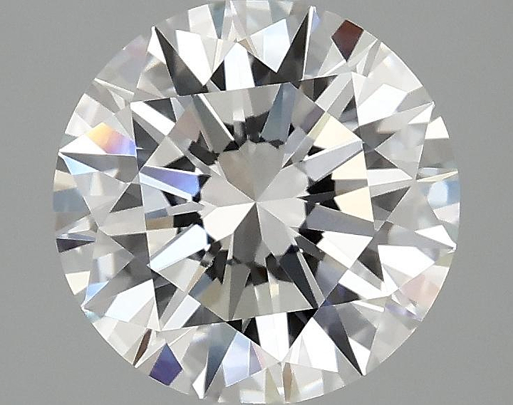 2.44 Carat Round Shaped Excellent Cut VVS2 IGI Certified Lab Grown Diamond
