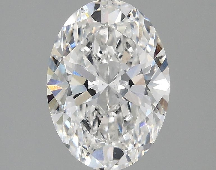 1.55 Carat Oval Shaped Ideal Cut VS2 IGI Certified Lab Grown Diamond