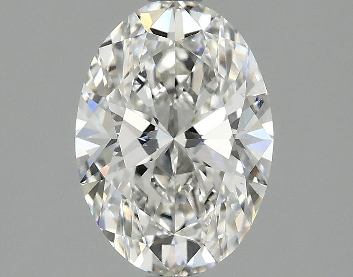 1.58 Carat Oval Shaped Ideal Cut VVS2 IGI Certified Lab Grown Diamond