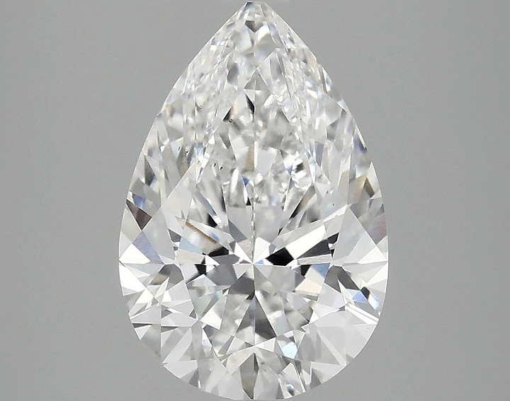 3.0 Carat Pear Shaped Excellent Cut VS2 IGI Certified Lab Grown Diamond