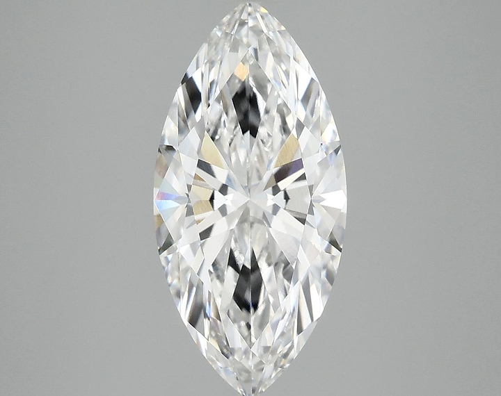3.03 Carat Marquise Shaped Excellent Cut VVS2 IGI Certified Lab Grown Diamond