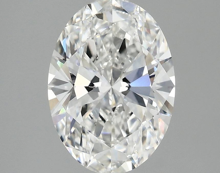 2.02 Carat Oval Shaped Ideal Cut VVS2 IGI Certified Lab Grown Diamond