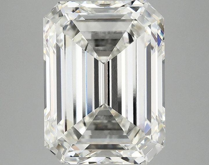 7.54 Carat Emerald Shaped Excellent Cut VS1 IGI Certified Lab Grown Diamond