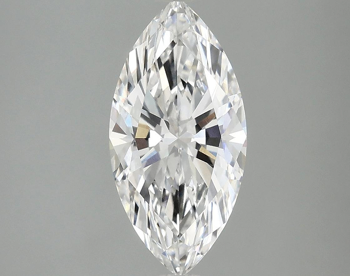 2.06 Carat Marquise Shaped Ideal Cut VVS2 IGI Certified Lab Grown Diamond