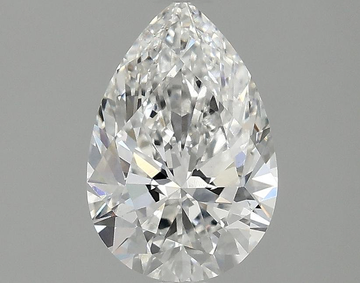 1.54 Carat Pear Shaped Excellent Cut VS1 IGI Certified Lab Grown Diamond
