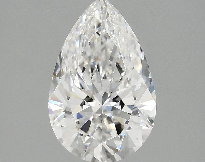 1.55 Carat Pear Shaped Excellent Cut VVS2 IGI Certified Lab Grown Diamond