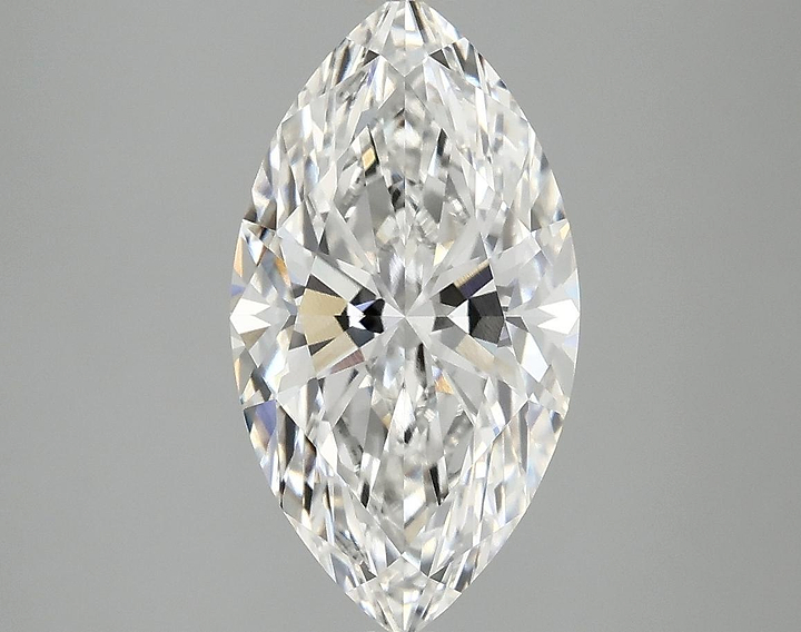 3.02 Carat Marquise Shaped Excellent Cut VVS2 IGI Certified Lab Grown Diamond