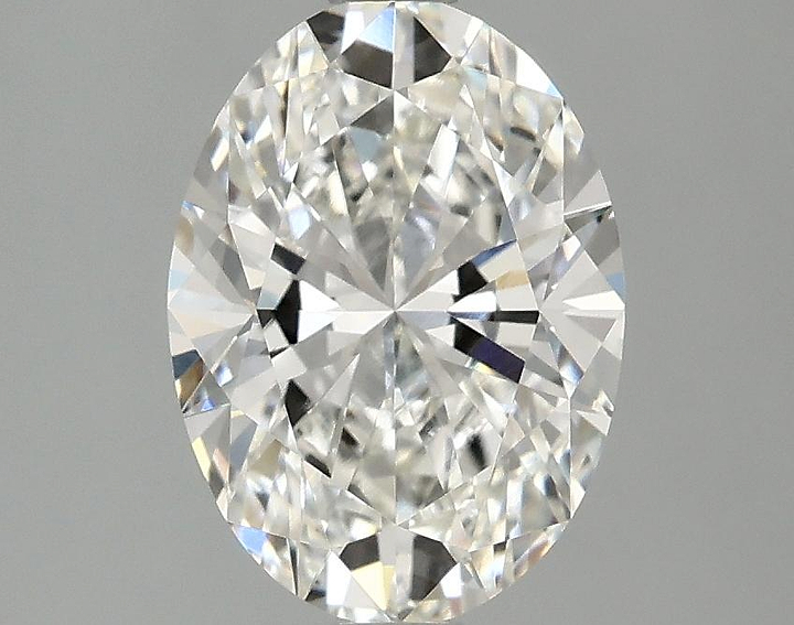 2.02 Carat Oval Shaped Ideal Cut VVS2 IGI Certified Lab Grown Diamond