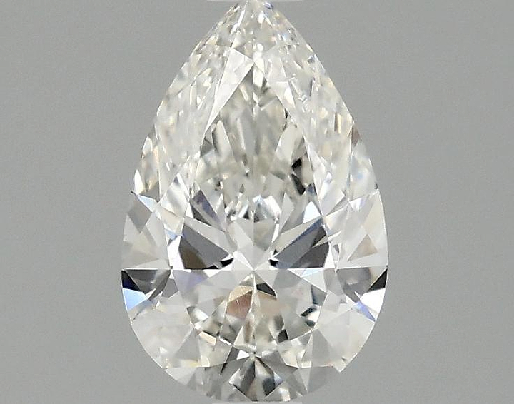0.98 Carat Pear Shaped Ideal Cut VVS2 IGI Certified Lab Grown Diamond