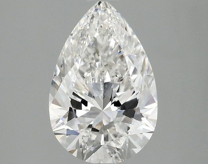 1.96 Carat Pear Shaped Excellent Cut VS1 IGI Certified Lab Grown Diamond