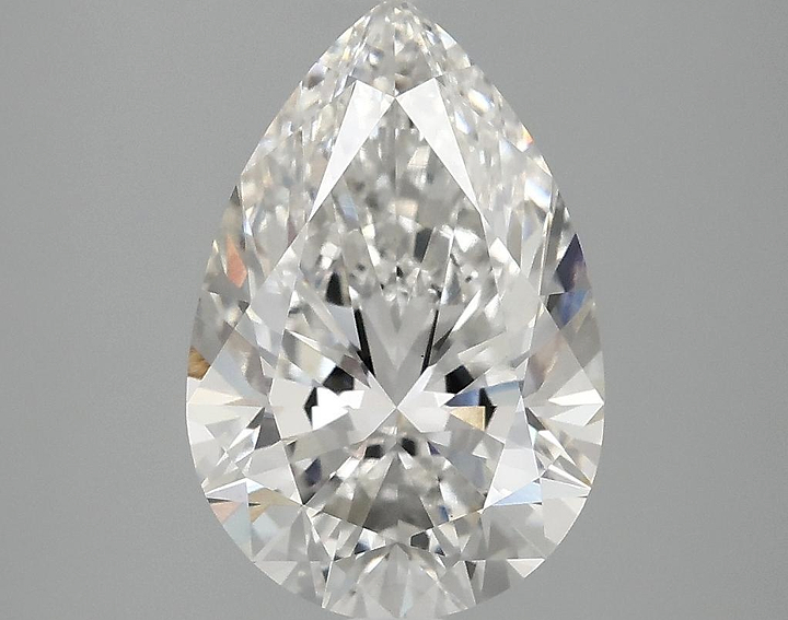 3.04 Carat Pear Shaped Excellent Cut VS1 IGI Certified Lab Grown Diamond