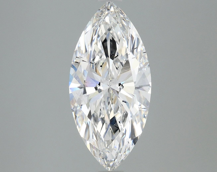 3.02 Carat Marquise Shaped Excellent Cut SI1 IGI Certified Lab Grown Diamond