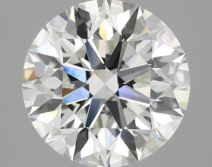 3.06 Carat Round Shaped Excellent Cut VVS2 IGI Certified Lab Grown Diamond