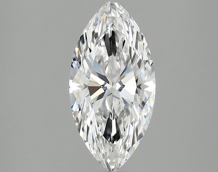 1.41 Carat Marquise Shaped Ideal Cut VVS2 IGI Certified Lab Grown Diamond
