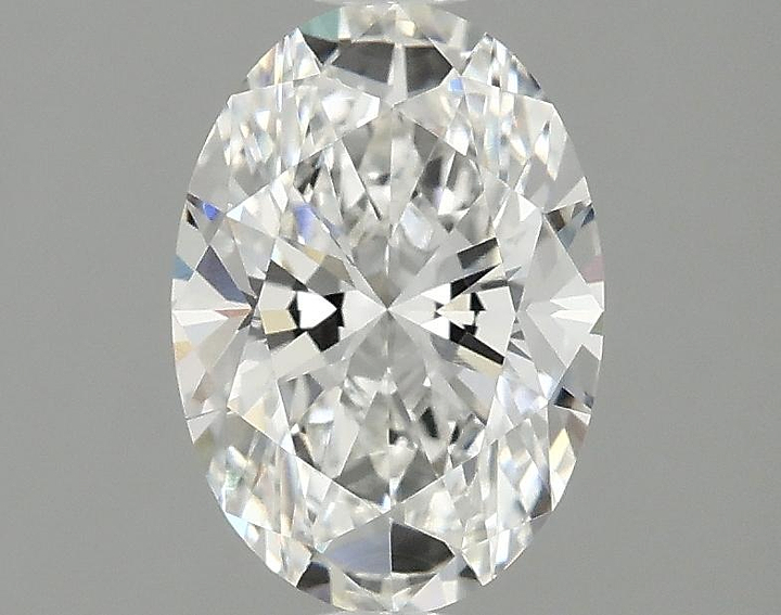 1.5 Carat Oval Shaped Ideal Cut VVS2 IGI Certified Lab Grown Diamond