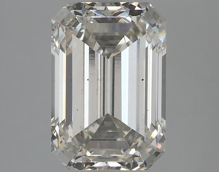 4.05 Carat Emerald Shaped Ideal Cut VS2 IGI Certified Lab Grown Diamond