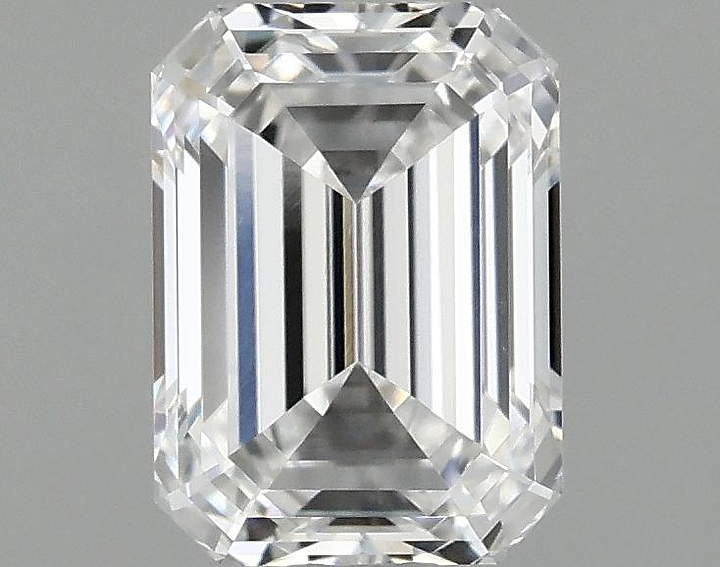 0.99 Carat Emerald Shaped Excellent Cut VVS2 IGI Certified Lab Grown Diamond