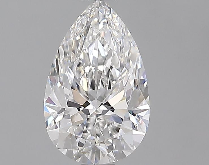 1.02 Carat Pear Shaped Ideal Cut VVS1 IGI Certified Lab Grown Diamond