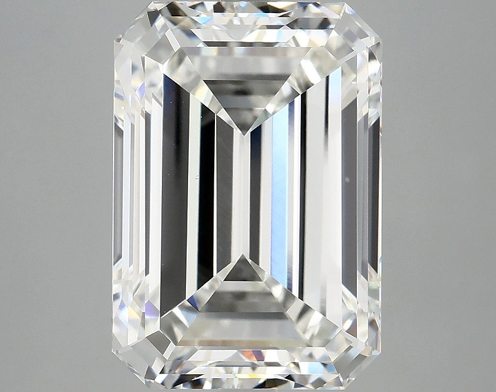 8.04 Carat Emerald Shaped Ideal Cut VS1 IGI Certified Lab Grown Diamond