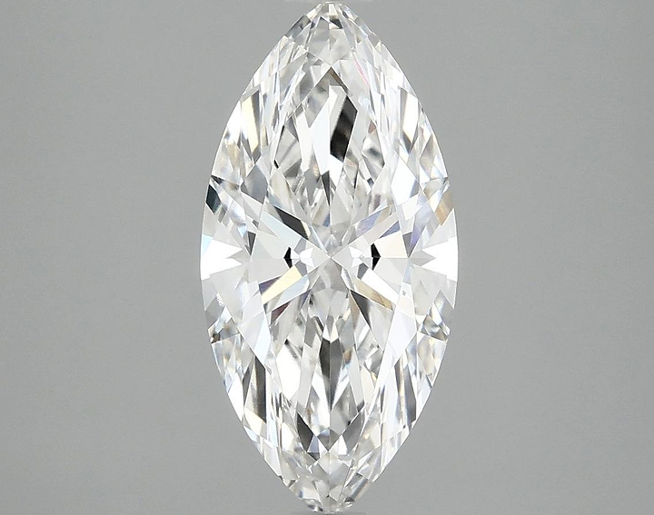 2.04 Carat Marquise Shaped Excellent Cut VVS2 IGI Certified Lab Grown Diamond