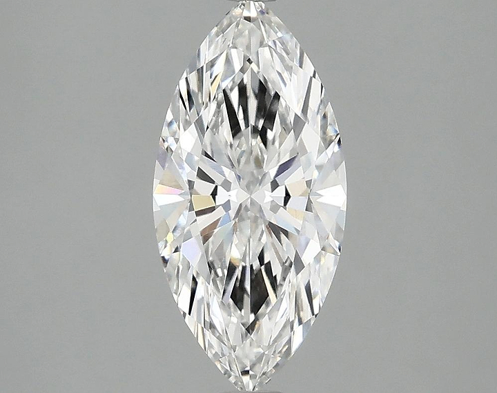 1.43 Carat Marquise Shaped Excellent Cut VVS2 IGI Certified Lab Grown Diamond