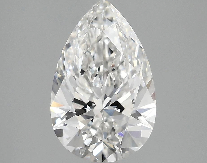 1.98 Carat Pear Shaped Ideal Cut VS1 IGI Certified Lab Grown Diamond