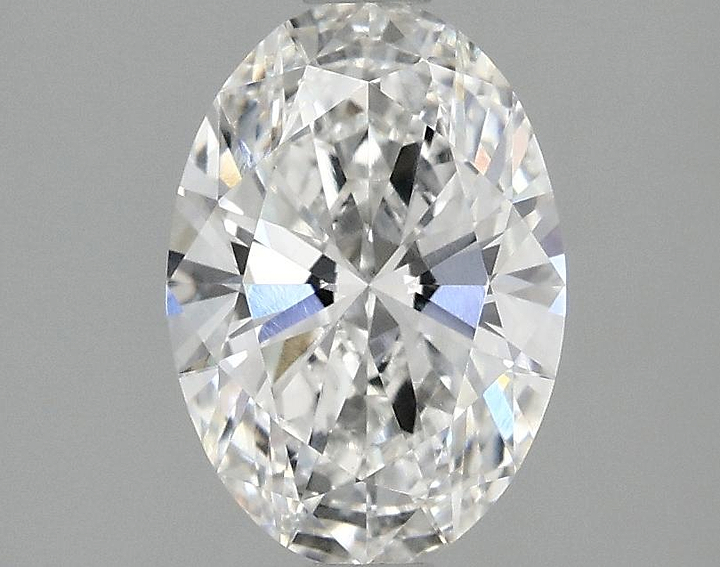 1.5 Carat Oval Shaped Ideal Cut VVS2 IGI Certified Lab Grown Diamond