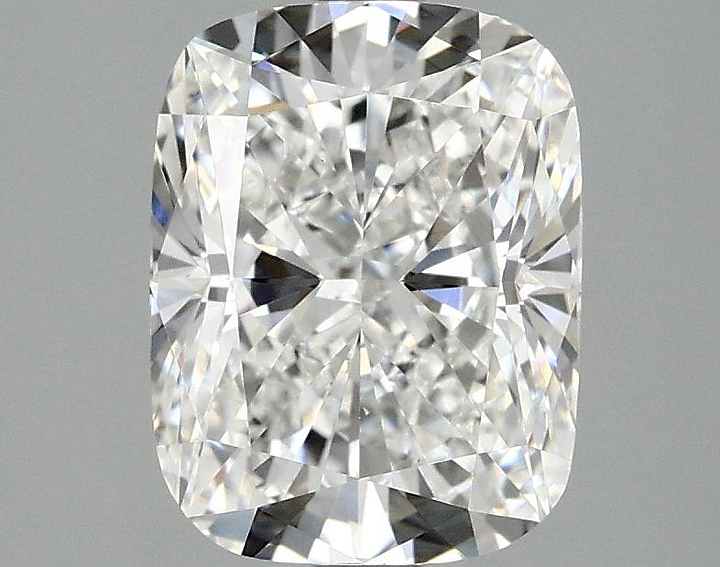2.51 Carat Cushion Shaped Excellent Cut VVS2 IGI Certified Lab Grown Diamond
