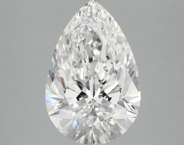 3.06 Carat Pear Shaped Excellent Cut VS1 IGI Certified Lab Grown Diamond