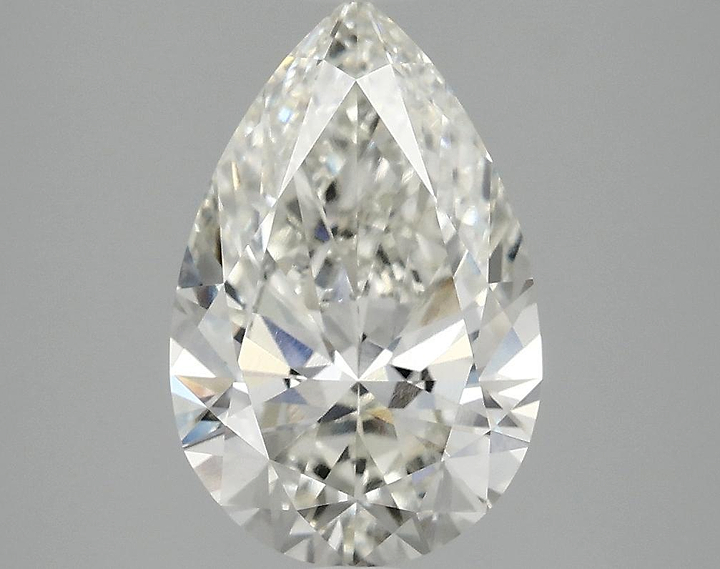 2.5 Carat Pear Shaped Ideal Cut VS1 IGI Certified Lab Grown Diamond