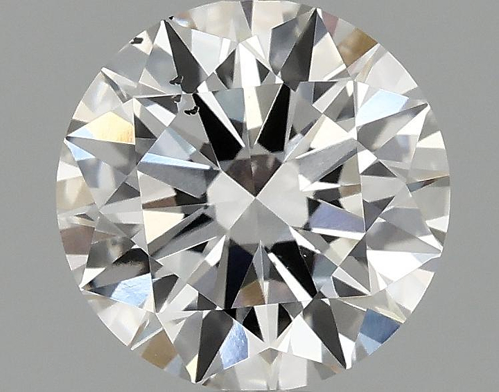 1.56 Carat Round Shaped Ideal Cut SI1 IGI Certified Lab Grown Diamond