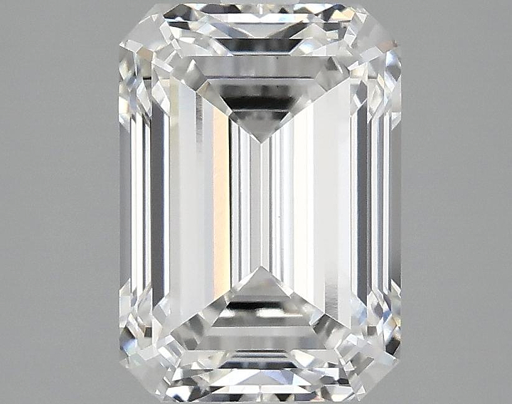 3.01 Carat Emerald Shaped Ideal Cut VS1 IGI Certified Lab Grown Diamond