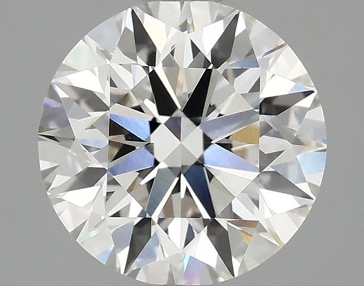 2.1 Carat Round Shaped Excellent Cut VVS2 IGI Certified Lab Grown Diamond