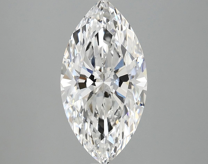 2.89 Carat Marquise Shaped Ideal Cut VS2 IGI Certified Lab Grown Diamond