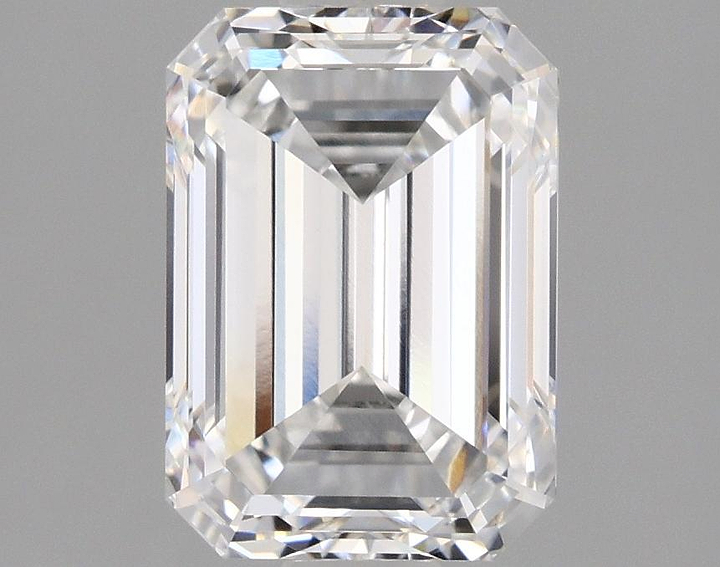 1.97 Carat Emerald Shaped Ideal Cut VS1 IGI Certified Lab Grown Diamond