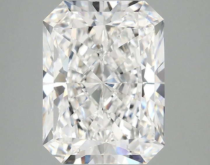 4.08 Carat Radiant Shaped Excellent Cut VVS2 IGI Certified Lab Grown Diamond